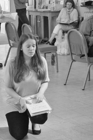 Cendrillon rehearsal photograph