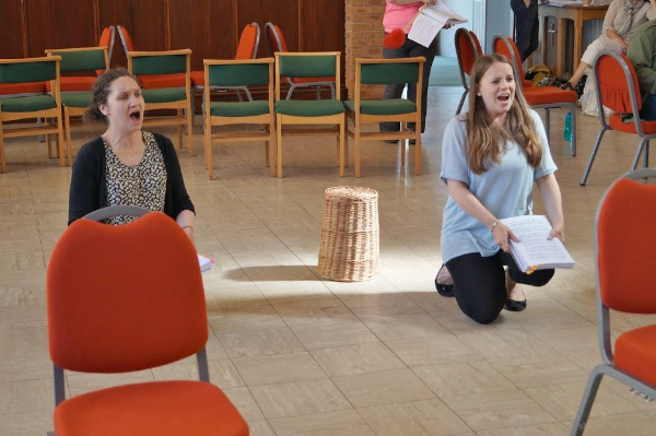Cendrillon rehearsal photograph
