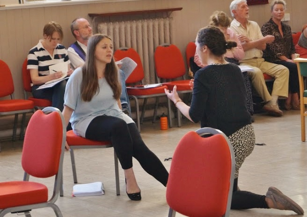 Cendrillon rehearsal photograph